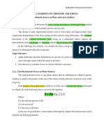 MODULE 2.2 - Hydrostatic Force On Surfaces