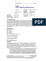 Off-Bottom Drilling Practices