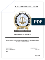 Family Law II Project 18223 Amogh Mittal