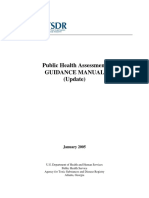 ATSDR Public Health Assessment Guidance Manual - 2005