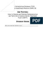 Jar Testing - How To Design and Perform Representative Jar Tests For A SWTP