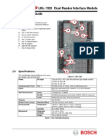 LNL-1320 Dual Reader Interface Module: Quick Reference Guide