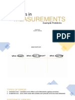 Topic 2. Errors in Measurements