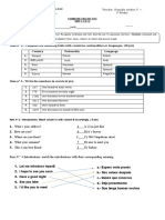 Formative Test Unit 1.1 & 1.2