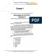 Chapter-1 Business Statistics (Measures of Central Tendency) B-Com Part-I Notes