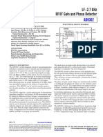 Lf-2.7 GHZ Rf/If Gain and Phase Detector: System