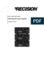 Switching DC Power Supplies: Model: 1685B, 1687B, 1688B