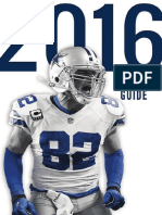 2016 Dallas Cowboys Media Guide