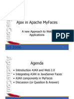 Ajax in Apache Myfaces: A New Approach To Web Applications