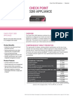 Checkpoint 3200 Appliance Datasheet