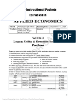 Grade 11 - ABM - Araling Panlipunan - Applied Economics - Week 3