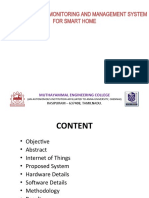 Iot Based Energy Monitoring and Management System For Smart Home