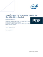 Core I7 Lga 2011 Datasheet Vol 1