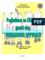 Filipino Reading Using Bungabong Approach21