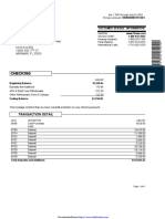 Bank Statement Template 20