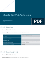 Module 12: Ipv6 Addressing: Introduction To Networks V7.0 (Itn)