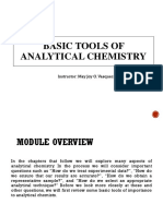 Analaytical Chemistry Module 2