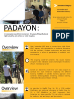 Curriculum and Instruction Delivery: Padayon