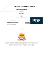 Metagenomics Classification: Project Synopsis