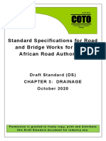 Coto Coto: Standard Specifications For Road and Bridge Works For South African Road Authorities