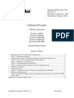 Calibration Procedure