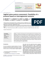 Sagittal Spine Posture Assessment: Feasibility of A Protocol Based On Intersegmental Moments