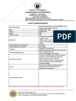 Activy-completion-report-Acr-On 3rd Nsed Sept 16, 2021