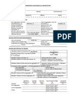 Worksheet For Design of Concrete Mix: Type 1 Portland Cement