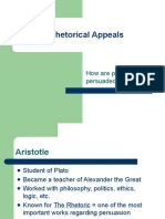 Rhetorical Appeals