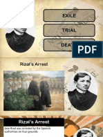 Rizal's Life Exile Trial