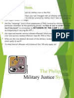 Military Justice System For Law and Disc 6