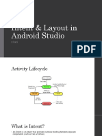 Intent & Layout in Android Studio: Y.hari