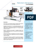 Paradise Datacom 131 Lna Redundant Lna Systems