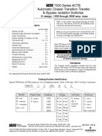 Operator's Manual: 7000 Series ACTB Automatic Closed-Transition Transfer & Bypass-Isolation Switches