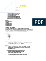 Answer Key (SW1 To SW3)