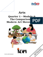 Quarter 1 - Module 4: The Comparison of Modern Art Movements