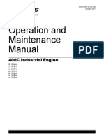 Operation and Maintenance Manual: 400C Industrial Engine