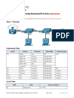 5.5.2 Lab - Configure and Verify Extended IPv4 ACLs - ILM