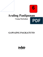 Araling Panlipunan: Gawaing Pagkatuto