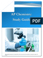 AP Chemistry - Study Guide