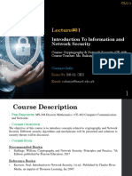 Lecture#01 - Introduction To Information Security COncepts