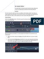 An Overview of The Audio Editor