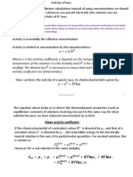 Phys Chem 3 - Electrochemistry