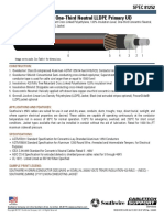 35kV AL 133% TRXLPE One-Third Neutral LLDPE Primary UD: SPEC 81252