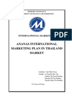 International Marketing Plan