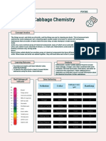 Cabbage Chemistry: Laboratory