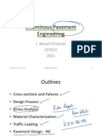 Bituminous Pavement Engineering: J. Murali Krishnan CE3015 2021