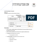 2 CocLevel IIIThry With Answer