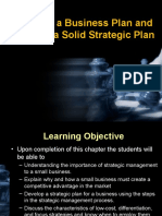 Crafting A Business Plan and Building A Solid Strategic Plan