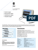 Volume Flowmeter: Probe Selection Thin Probes